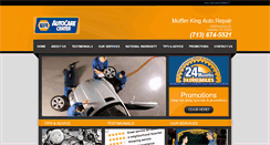 Desktop Screenshot of mufflerkingautorepair.com